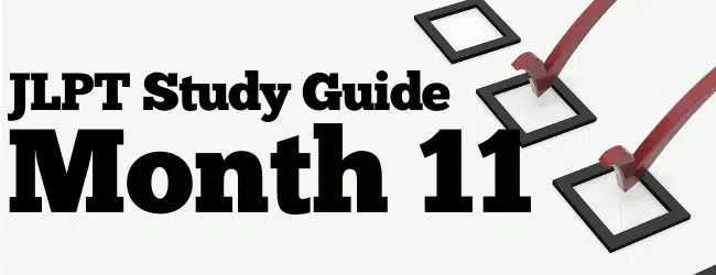 JLPT Study Guide Month 11 – Top 10 Things to Do to Cram for the JLPT post image