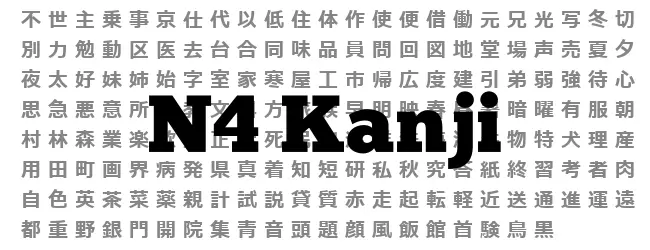 jlpt n5 numbers kanji